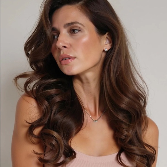 Elegant Dark Brown Hair Extensions - Picture 2 of 7